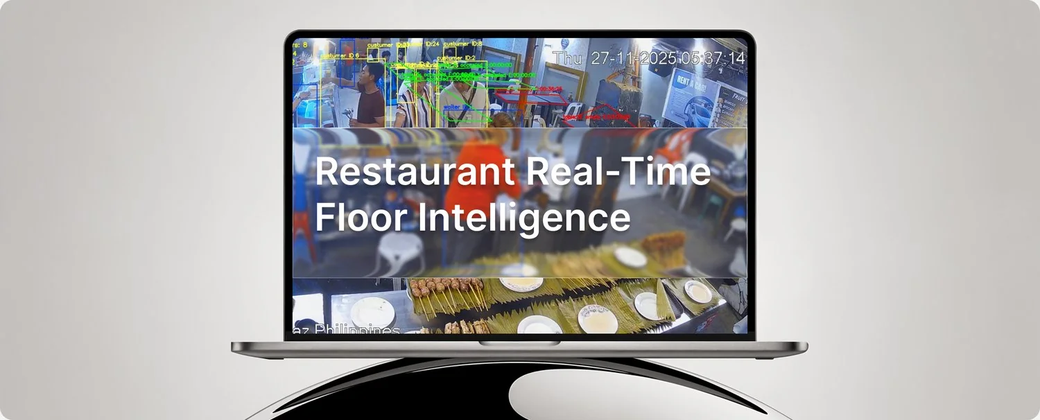 Restaurant Analytics — computer vision occupancy and behaviour analytics