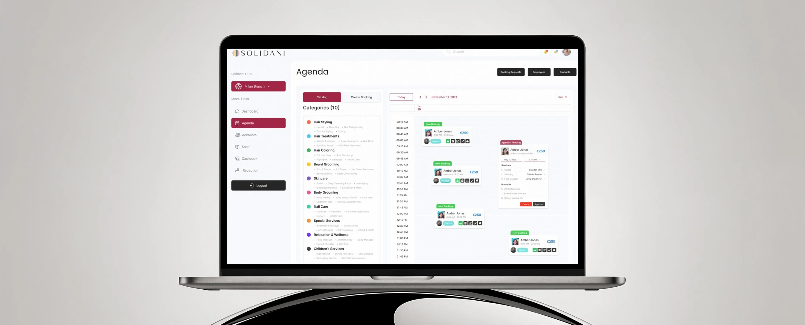 Saloon Management — Designing Saloon Management: A Comprehensive Salon SaaS Redesign